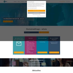 DENIC.de: Empowering Digital Presence with Reliable Domain Registration