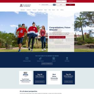 University of Arizona Unveils New and Improved Website