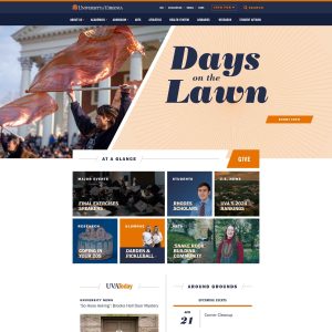 University of Virginia Launches New Website to Enhance Online Experience