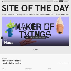 Award-Winning Design Inspiration: Exploring Awwwards.com and its Competitors