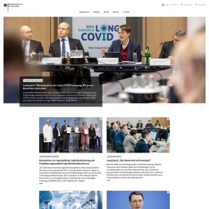 German Federal Ministry of Health Launches Informative Website