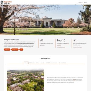 Oregon State University Website: A Portal for Knowledge and Collaboration