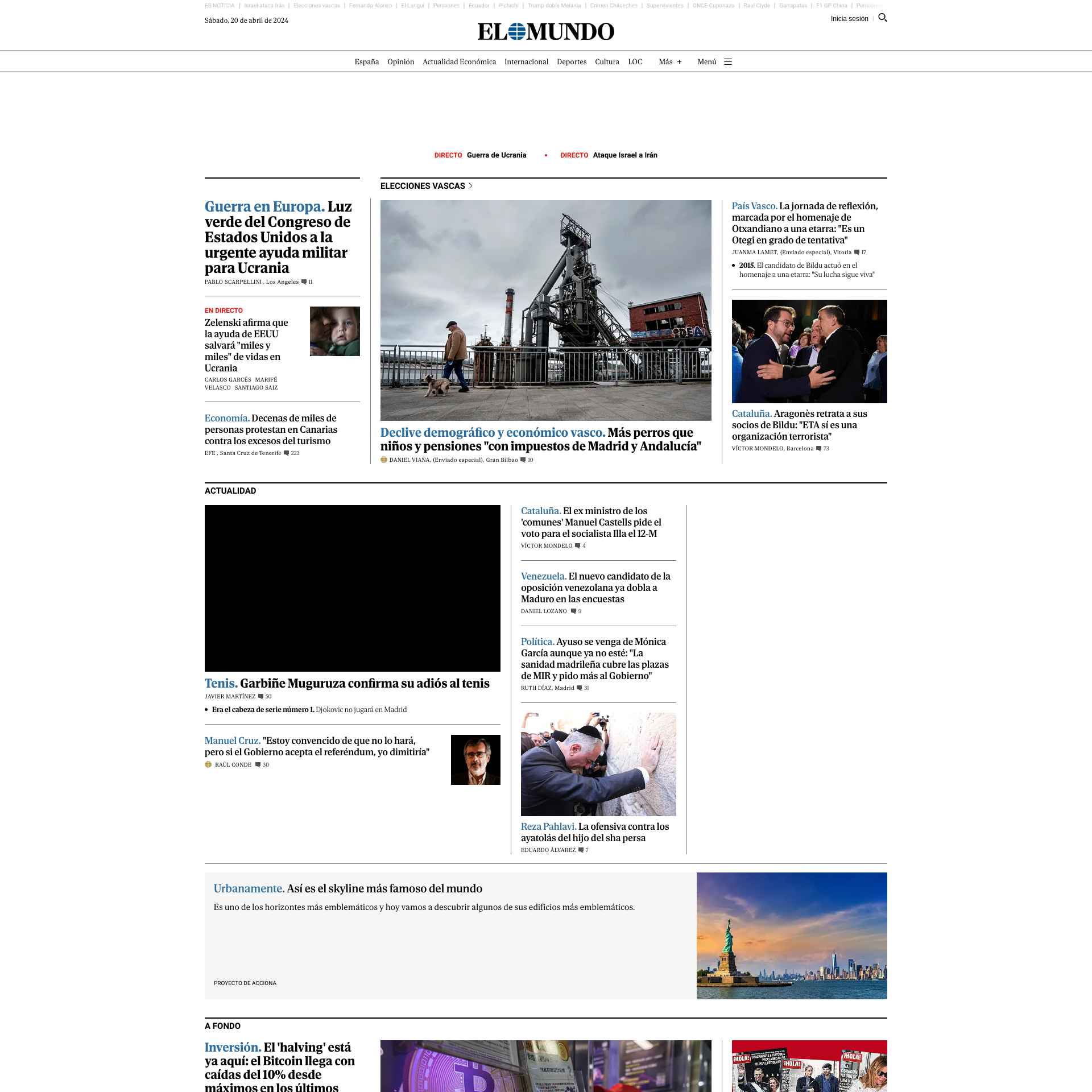 El Mundo.es: Spain’s Premier News Website Delighting Online Readers