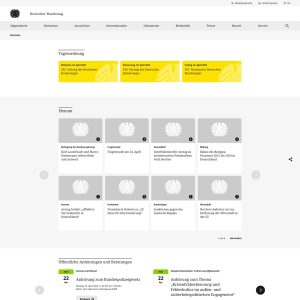 Website https://bundestag.de: A Comprehensive Hub for German Parliamentary Information