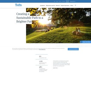 Tufts University Launches New Website to Enhance User Experience