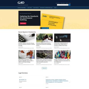 New Website https://gao.gov Offers Comprehensive Government Accountability Information