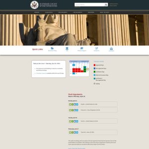 Supreme Court Launches Official Website, Revolutionizing Access to Judicial Information