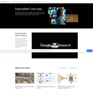 Introducing the Google Research Website: Empowering Innovations and Collaboration