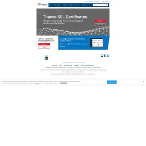 Thawte.com Sets High Standards for Online Security with SSL Certificates