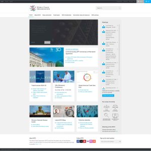 World Trade Organization’s Website Revamps in Response to Competitors’ Surge