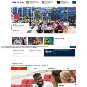 Imperial College London Launches New Website to Enhance User Experience