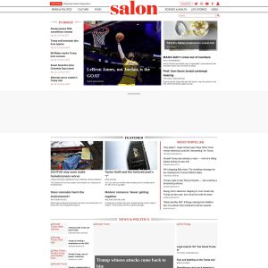 Salon.com: A Pioneering Digital Platform for Progressive Journalism