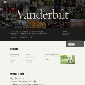 Vanderbilt University Launches Revamped Website