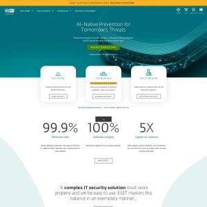 ESET.com: Safeguarding Cyberspace with Cutting-Edge Security Solutions