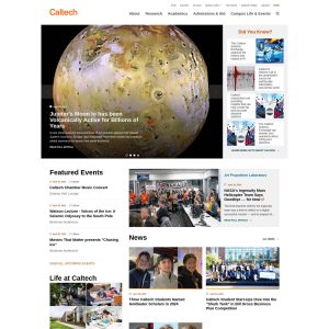 Caltech Launches Cutting-Edge Website to Connect Students and Researchers