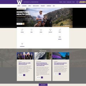 University of Washington’s Website Engages Students and Offers Valuable Resources