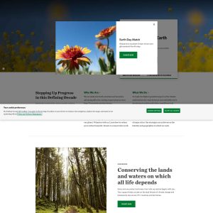 The Nature Conservancy’s Website Harnesses Technology for Conservation Efforts