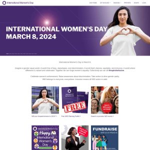 Celebrating Women Empowerment: Exploring the International Women’s Day Website