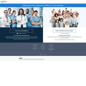 American Academy of Dermatology Launches Comprehensive Website