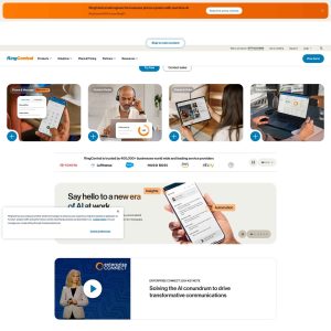 RingCentral Launches New and Improved Website to Enhance User Experience