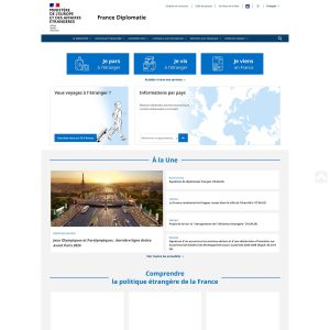 French Ministry of Foreign Affairs Redefines Digital Diplomacy with New Website: https://diplomatie.gouv.fr