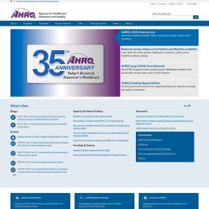 AHRQ.gov: Empowering Individuals with Unmatched Health Information and Resources