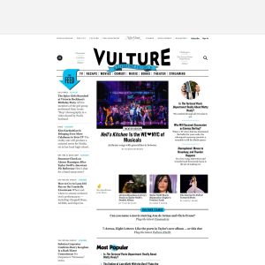 Introducing Vulture.com: The Ultimate Destination for Pop Culture Enthusiasts