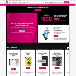 T-Mobile Launches New Website Revamp to Enhance User Experience