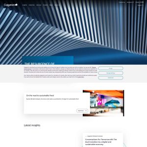 Capgemini Launches New Website to Enhance Digital Experience