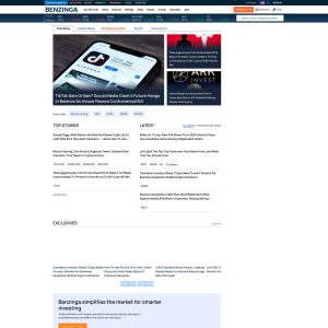 Benzinga Making Waves in Financial News: A Closer Look at its Competitors