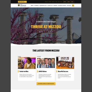 University of Missouri Launches New Website, Enhancing User Experience for Students and Visitors