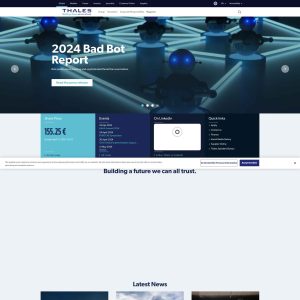 Thales Group Launches New Website to Enhance Customer Experience