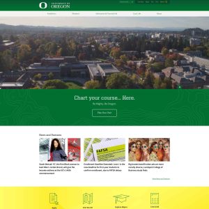 University of Oregon Launches User-Friendly Website to Enhance Online Experience