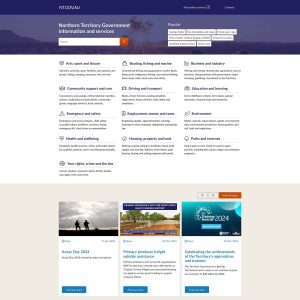 Northern Territory Government Website Relaunches to Provide Enhanced Services and Information