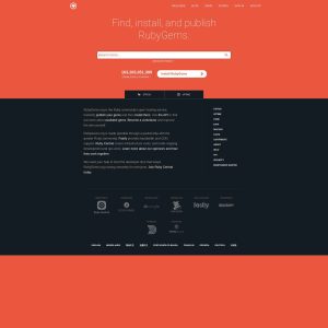 RubyGems.org: The Go-To Website for Ruby Developers