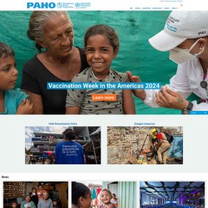 PAHO.org: Empowering Public Health Initiatives with Comprehensive Information