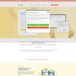 Consent Manager: Simplifying Consent Management for Websites