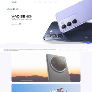 Vivo Launches New Website, Emphasizing User Experience