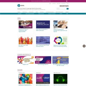 ASHA.org: A Comprehensive Resource for Speech and Hearing Professionals