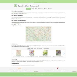 OpenStreetMap.de: Empowering Individuals to Navigate through an Open World