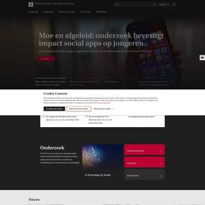 University of Amsterdam Launches Enhanced Website: Uva.nl