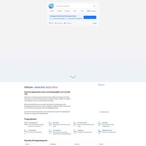 Hitta.se: The Go-To Website for Local Business Information in Sweden