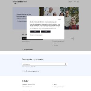 University of Oslo Website Offers Comprehensive Online Platform for Students