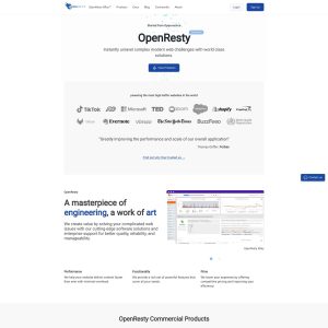 OpenResty: Empowering Developers to Build High-Performance Web Applications