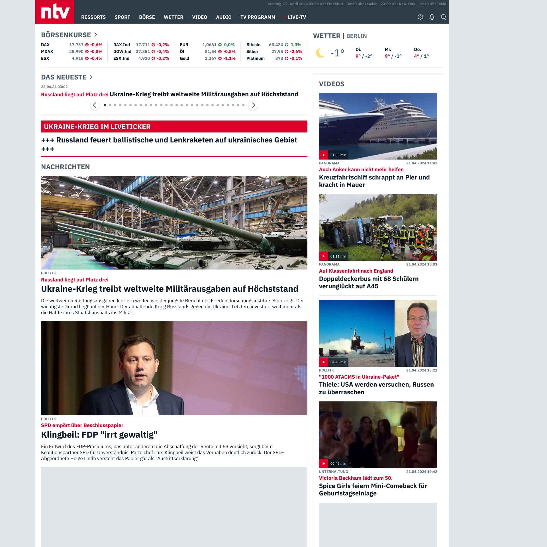 n-tv.de: Reliable News Platform for Germany