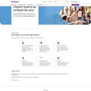 Aetna Launches Innovative Website Redefining Health Insurance Experience