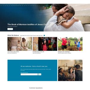 “Church of Jesus Christ Launches User-Friendly Website to Connect and Empower Believers”