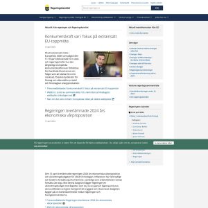 New Government Website Launched: Regeringen.se