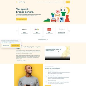 Easyfundraising.org.uk: Empowering Users to Support Charities Effortlessly