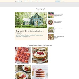 Country Living Website Excels in Delivering Quality Content and Inspiration to Country Enthusiasts